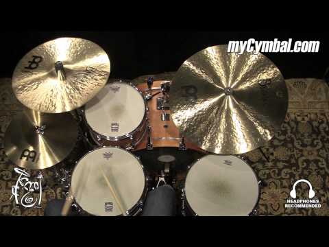 Meinl 19" Byzance Traditional Medium Thin Crash Cymbal (B19MTC-1032515H)