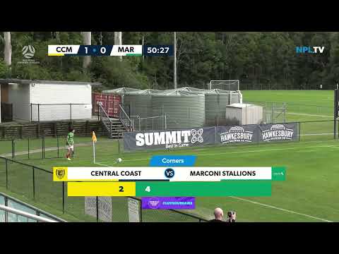 NPL NSW Men's Round 15 Fixture – Central Coast Mariners v Marconi Stallions