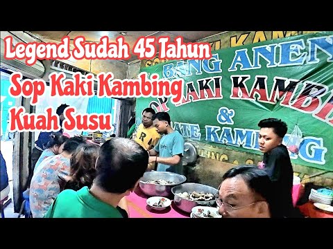 Goat Leg Soup Milk Sauce And Satay Bang Anen