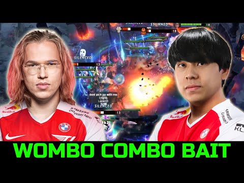 T1.TOPSON AND ANA IN ONE TEAM - WOMBO COMBO BAIT DOTA 2