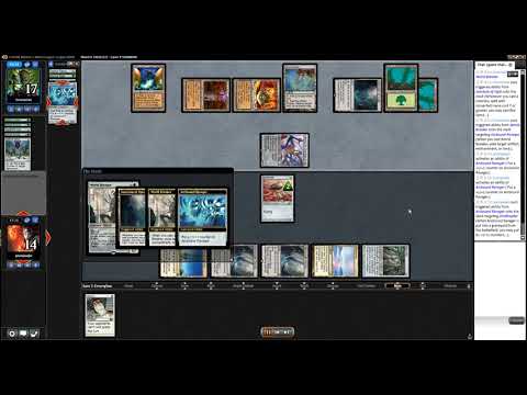 MTGO affinity vs G tron