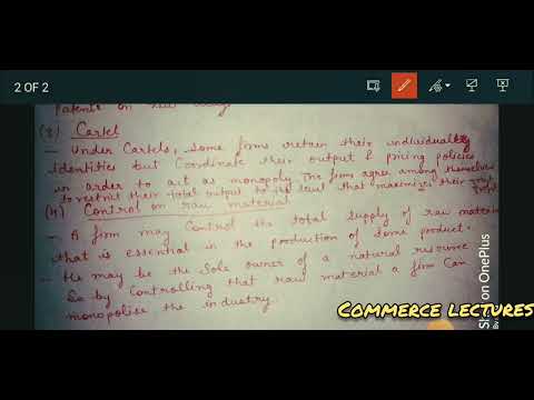 market structure factors which determine market structure class 11 indian economic development