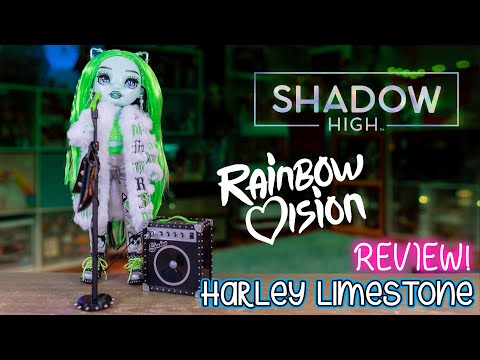 Кукла Rainbow High Vision Shadow High Neon Harley Limestone Рейнбоу Хай Харли Лаймстоун - фото 1 - id-p2053466360