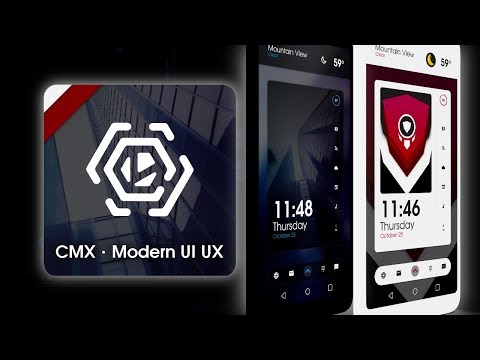 CMX - Modern UI UX · KLWP Them Video