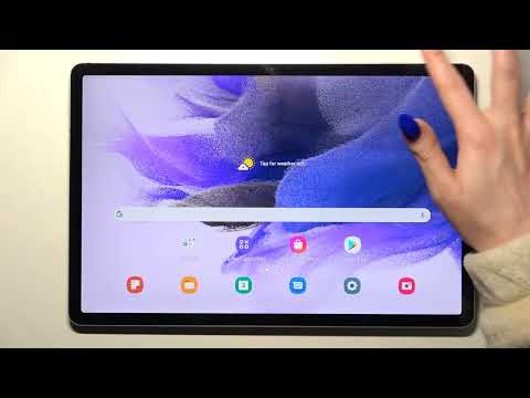 How to Turn On / Off Auto Brightness on SAMSUNG Galaxy Tab S7 FE – Manage Automatic Brightness