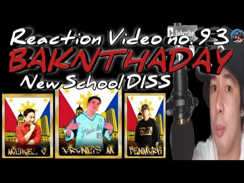 BAKNTHADAY - FRANCIS M. x MICHAEL V. x DENMARK ( NEW SCHOOL DISS ) Reaction Video by ReyesFamily TV
