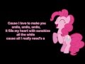 Pinkie Pie Smile Lyrics 