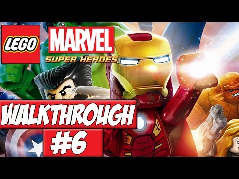 LEGO Marvel Super Heroes Walkthrough Ep.6 w/Angel - Running Around!
