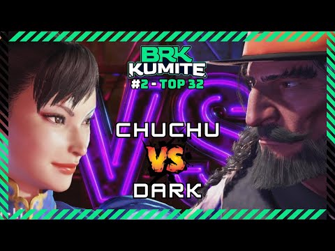 SF6 👊 Chuchu (Chun-Li) vs Dark (JP) 👊 BR Kumite #2 Street Fighter 6 - Top 32