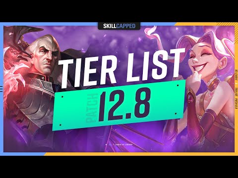 NEW 12.8 TIER LIST: MASSIVE CHANGES! - League of Legends