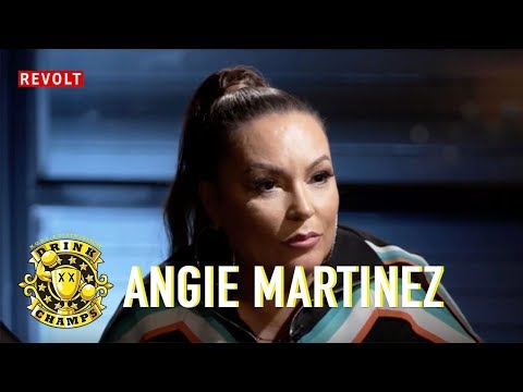 Angie Martinez talks interviewing Tupac, Biggie, Nas, Jay Z & more.| Drink Champs