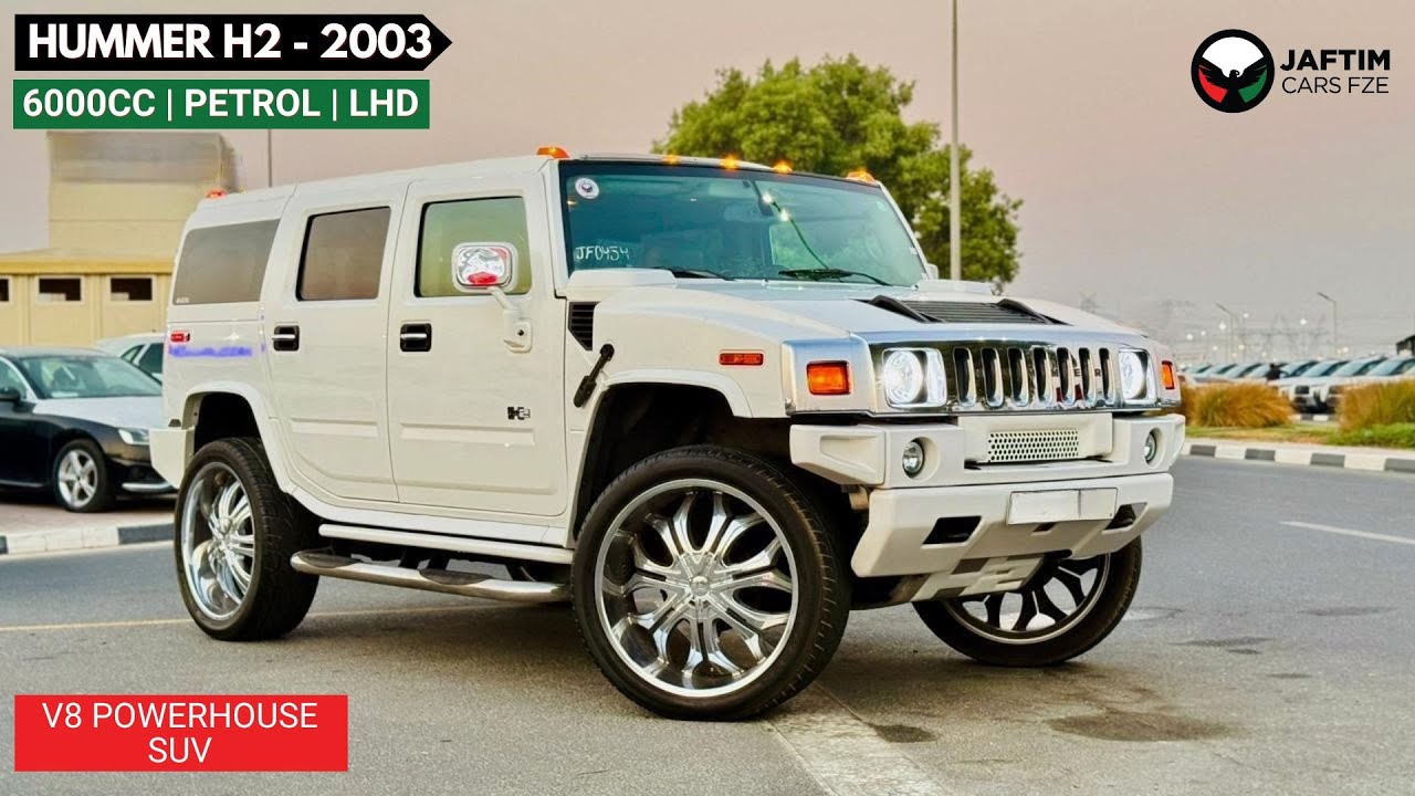 Hummer H2 SUNROOF | V8 ENGINE | AUTOMATIC TRANSMISSION | 6.0L PETROL | LHD | 2003 video