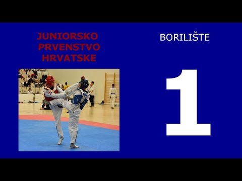 Juniorsko prvenstvo Hrvatske 2019. - BORILIŠTE 1