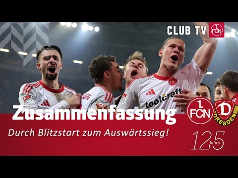 Dresden - Nürnberg Zusammenfassung | 12. Spieltag der 2. Bundesliga | 1. FC Nürnberg