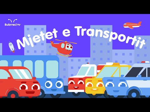 🛳️Mjetet e Transportit ✈️ Këngë për fëmijë ♫ Bubrreci TV #kengeperfemije
