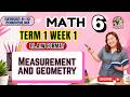 MATHEMATICS 6 Term 1 Week 1 Measurement Geometry Tessellation