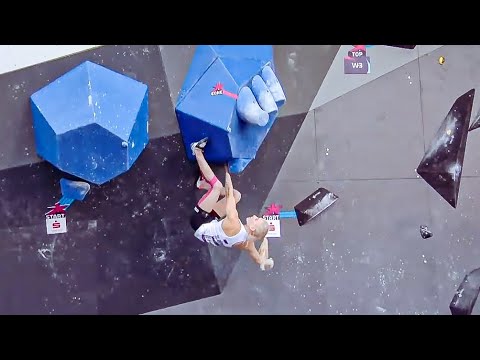 Janja Garnbret - European Championships Munich 2022 | Boulder