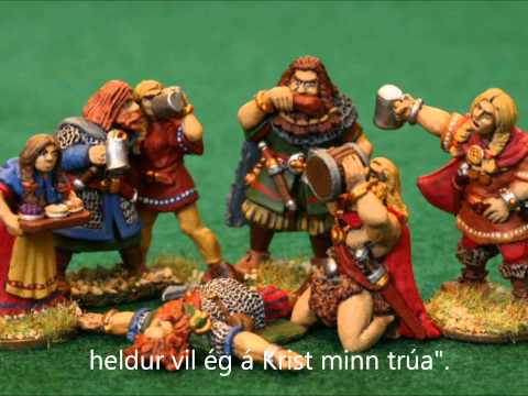 Ólafur Liljurós - Íslandsklukkur Icelandic folk music with Lyrics