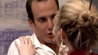 Gob &amp; Kitty office makeout scene (Hair down! Hair up!)
