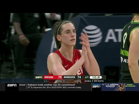 Caitlin Clark Highlights (17pts/6ast) in Indiana Fever win vs Minnesota Lynx WNBA