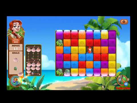 Lost Island Blast Adventure Level 805 NO BOOSTERS - A S GAMING