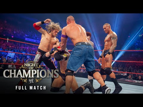 FULL MATCH: Sheamus vs. Cena vs. Orton vs. Edge vs. Barrett vs. Jericho: Night of Champions 2010