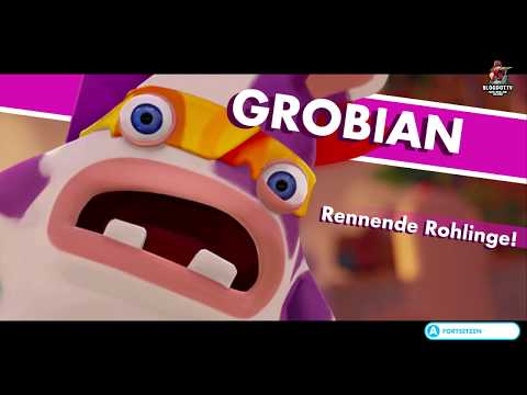 Mario + Rabbids Kingdom Battle Boss Fight - Grobian