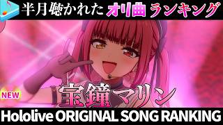 【kyapi!】半月で一番聴かれたオリ曲は？オリ曲ランキング 30 most viewed song in this month 2026/8/04～2026/8/18【ホロライブ】