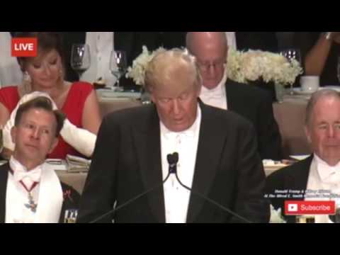 Donald Trump Makes A Fantastic Joke On Hillary Clinton Bumping Into Him! PARDON ME!