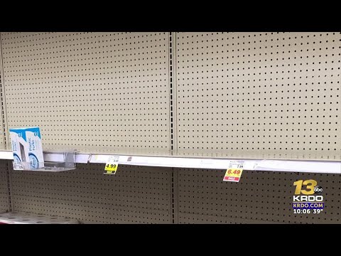 Store shelves empty in Colorado Springs 36 hours before snow storm