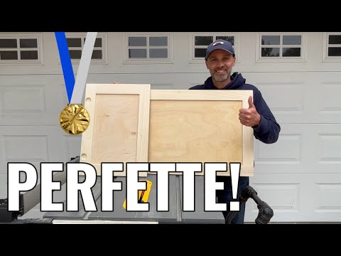Costruire antine e sportelli perfetti - Il metodo piu' semplice e veloce (Fai da Te nel 2023!)