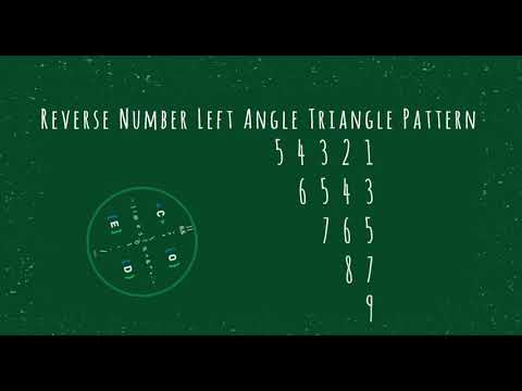 73 Number Left Angle Triangle Pattern Without Any Pre Defined Method Using While Loop In Python