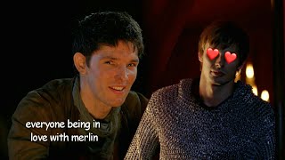 everyone being in love with merlin for 8 minutes