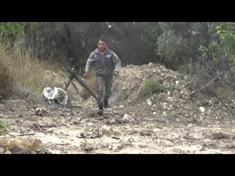 استهداف قوات النظام في جبل التركمان في ريف اللاذقية بواسطة قذائف الهاون من قبل فرقة عاصفة الحزم