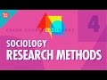 Sociology Research Methods: Crash Course Sociology #4 Sociology Research Methods: Crash Course Sociology #4