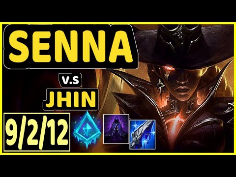 LAMABEAR (SENNA) vs JHIN - 9/2/12 KDA BOTTOM ADC CHALLENGER GAMEPLAY - EUW