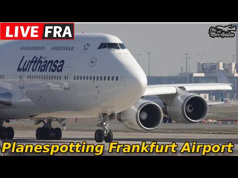 🔴LIVE Planespotting Frankfurt Airport Queen Time 🛫 Part 2