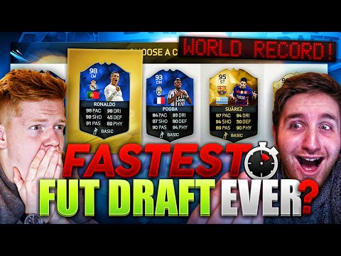 FASTEST FUT DRAFT EVER!