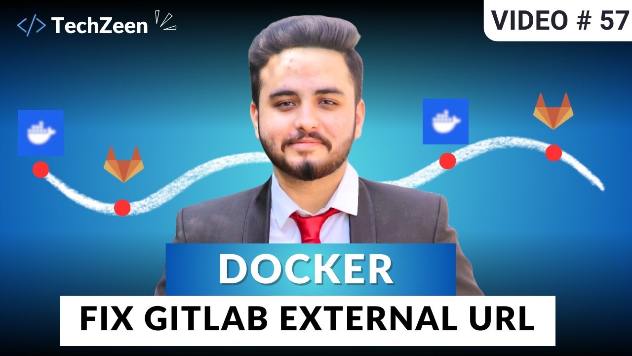DevOps Tutorial #57 : Docker: Fix GitLab External URL in Docker Compose | 2025