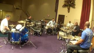 North Houston Gospel Drummer's Collective (1 of 3)
