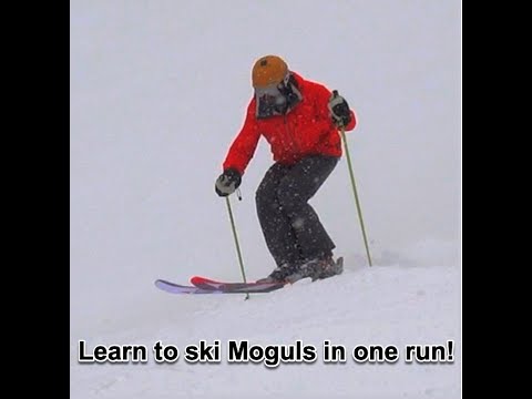 Learn to ski Moguls in ONE run!
