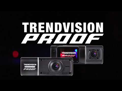 Миниатюра изображения товара Автомобильный видеорегистратор TrendVision Proof Pro GPS (черный)