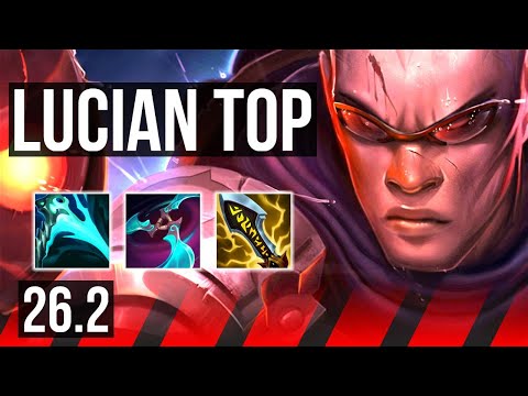 LUCIAN vs YASUO (TOP) | Good KDA: 17/4/14 | EUW Diamond | 26.2