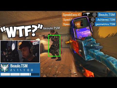 Pro Player INSANE Clutch Against Beaulo... Rainbow Six: Siege