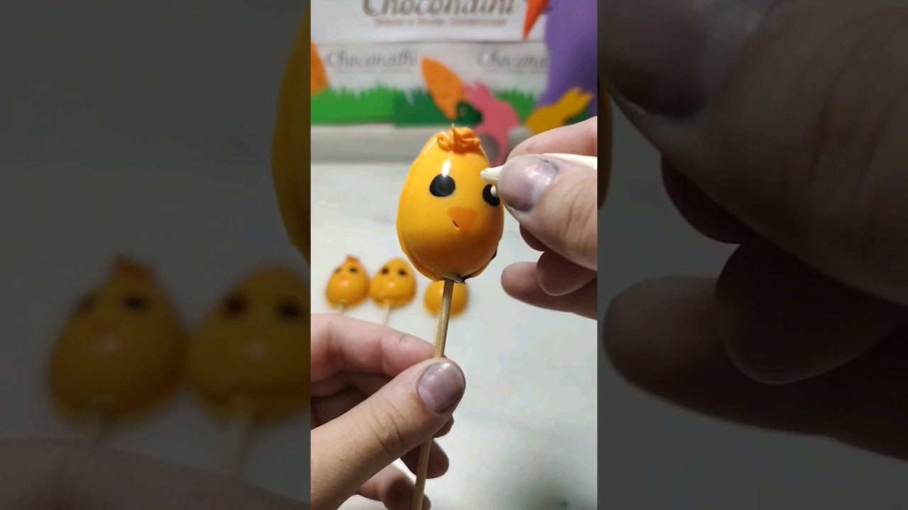 Little chick egg #choconathi #confectionery #chocolatier #chocolate #easter2024 #easter