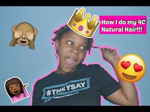 My 4c Natural Hair Twist out Tutorial!!!
