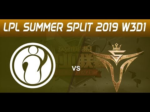 Invictus Gaming vs Victory Five | LPL Summer 2019 W3G2 | FULL GAME