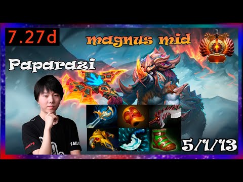 Paparazzi magnus mid vs storm mid | Full Gameplay 7.27d  | Dota 2 Pro Replays