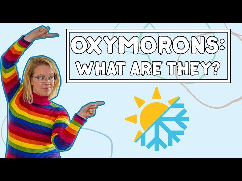 Oxymoron Examples For Kids // English Language Features