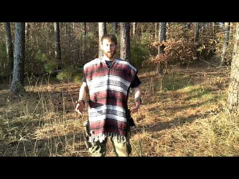 Mexican Poncho For Survival & Tactical Purposes